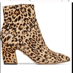 sam edelman case leopard bootie